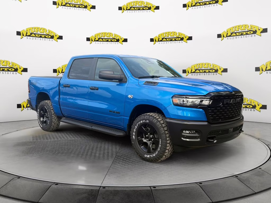 2026 Hydro Blue Pearlcoat Ram 1500 Warlock 4X4 Truck