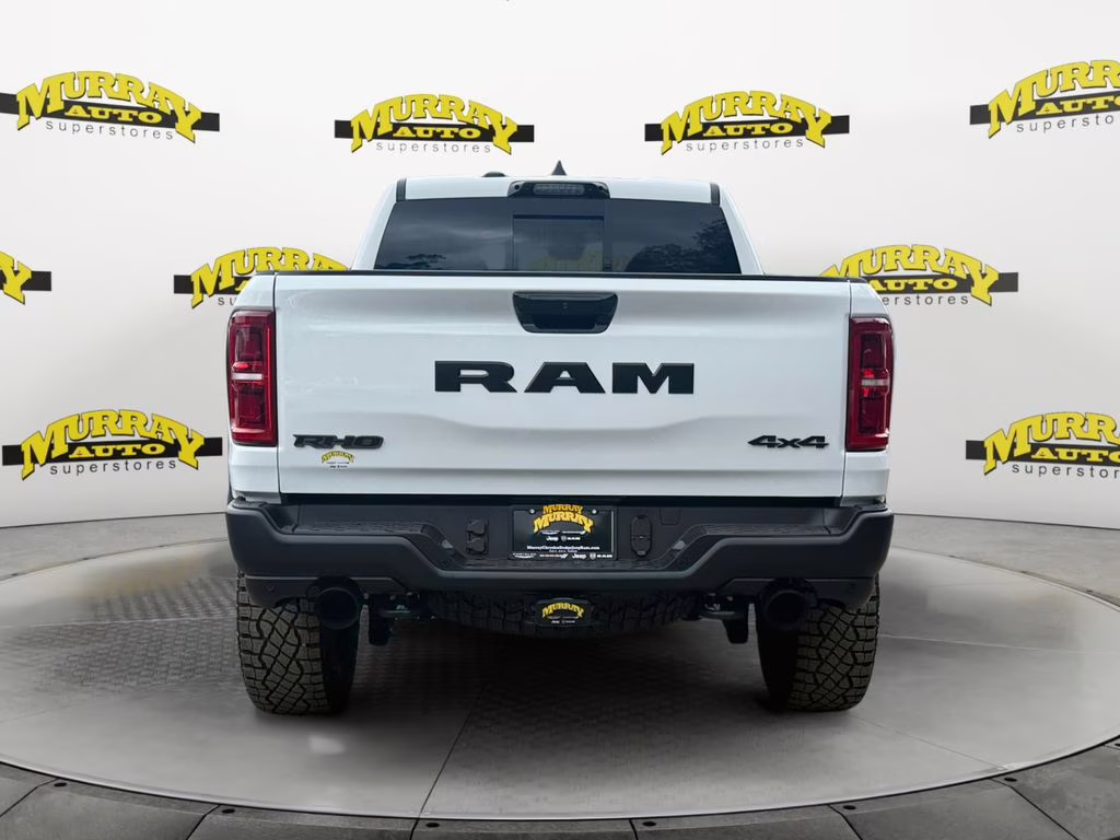 2026 Bright White Clearcoat Ram 1500 RHO 4X4 Truck