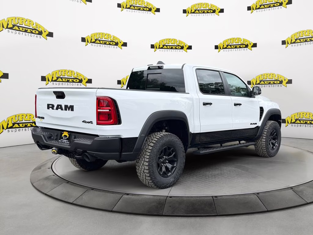2026 Bright White Clearcoat Ram 1500 RHO 4X4 Truck
