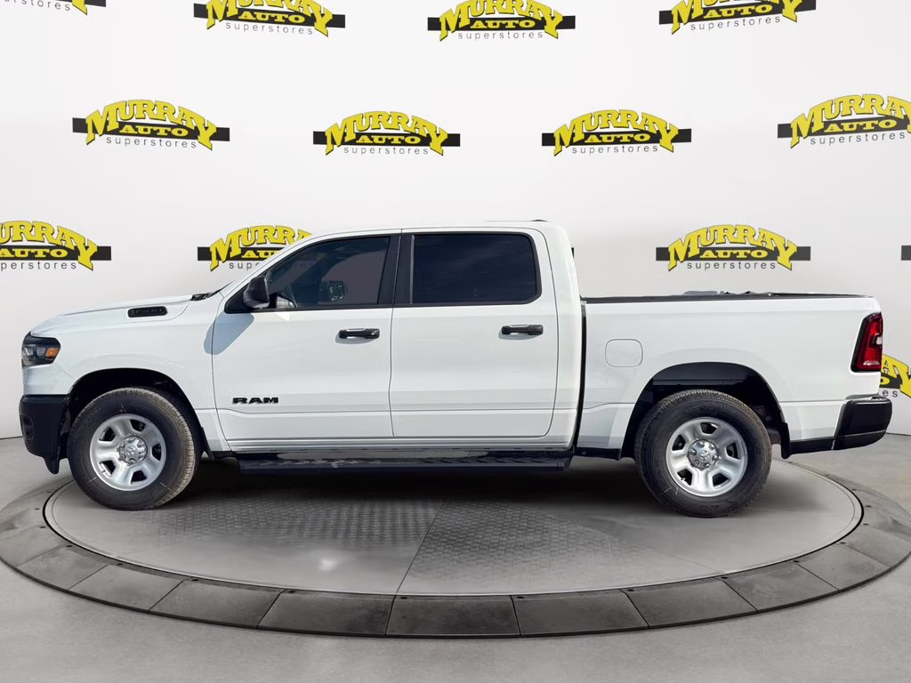 2026 Bright White Clearcoat Ram 1500 Tradesman 4X4 Truck