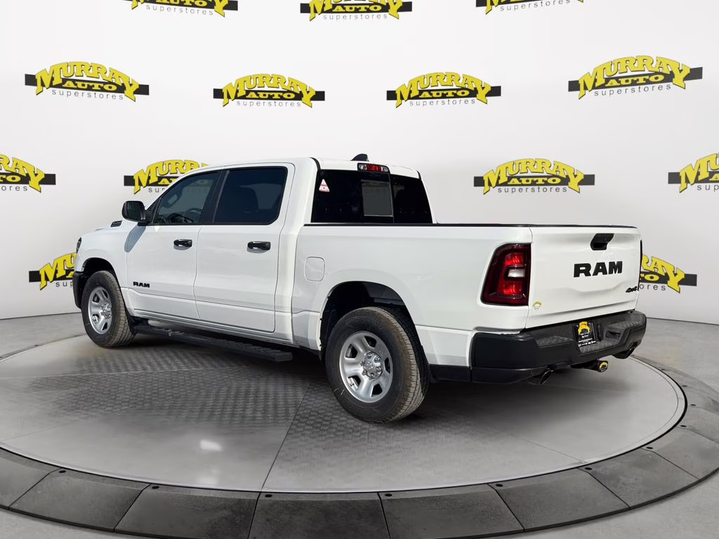 2026 Bright White Clearcoat Ram 1500 Tradesman 4X4 Truck