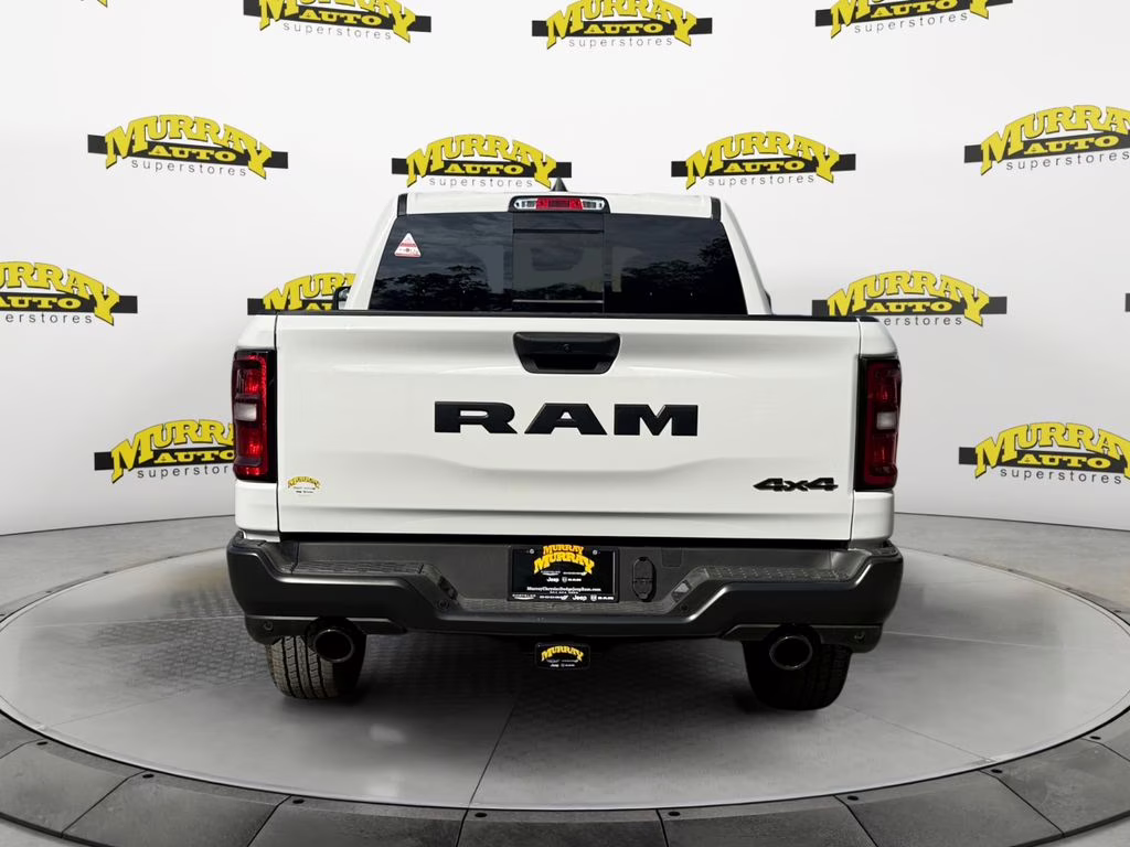 2026 Bright White Clearcoat Ram 1500 Tradesman 4X4 Truck