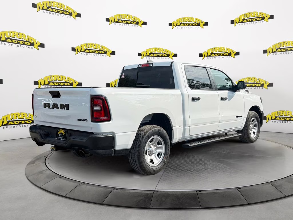 2026 Bright White Clearcoat Ram 1500 Tradesman 4X4 Truck