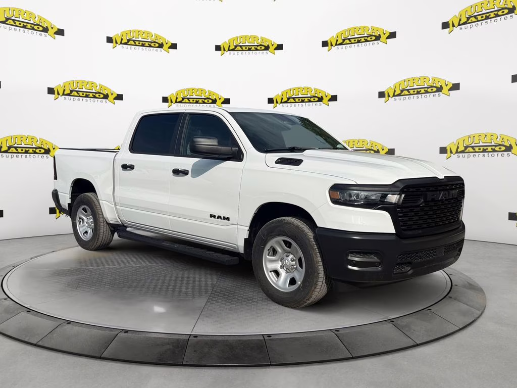 2026 Bright White Clearcoat Ram 1500 Tradesman 4X4 Truck