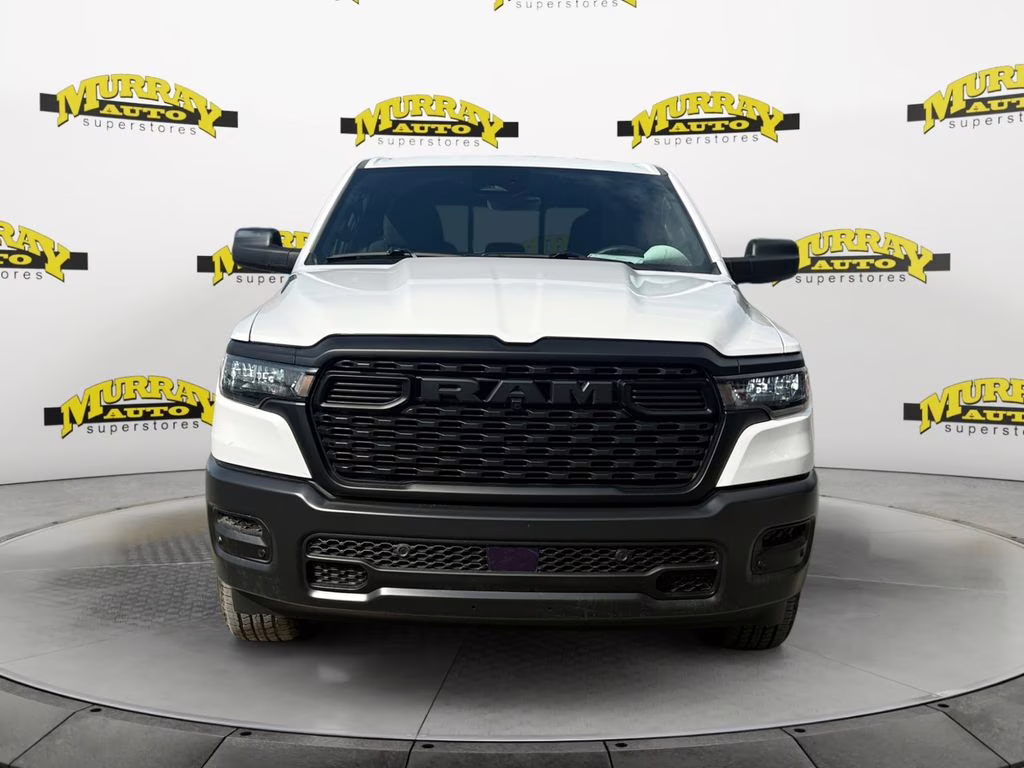 2026 Bright White Clearcoat Ram 1500 Tradesman 4X4 Truck
