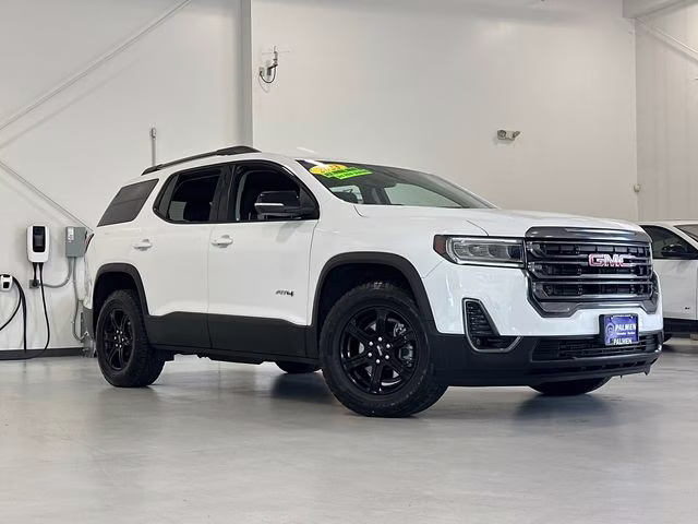 2023 Summit White GMC Acadia AT4 AWD SUV