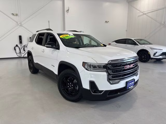 2023 Summit White GMC Acadia AT4 AWD SUV