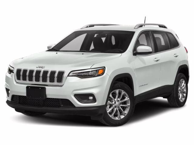 2022 Bright White Clearcoat Jeep Cherokee Limited 4X4 SUV