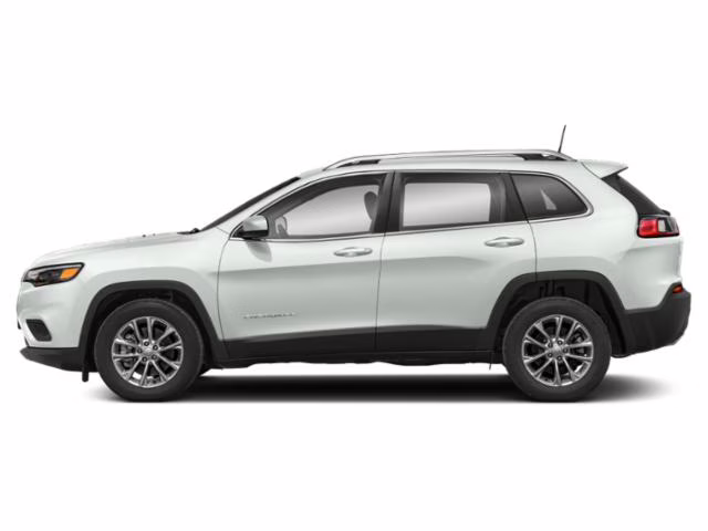 2022 Bright White Clearcoat Jeep Cherokee Limited 4X4 SUV