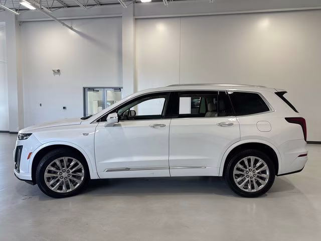 2024 Crystal White Tricoat Cadillac XT6 Premium Luxury AWD SUV