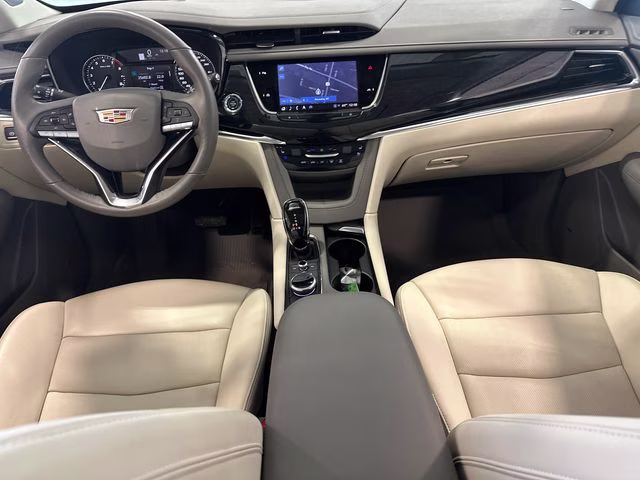 2024 Crystal White Tricoat Cadillac XT6 Premium Luxury AWD SUV
