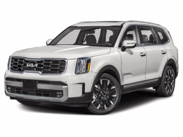 2024 Glacial White Pearl Kia Telluride SX-Prestige AWD SUV