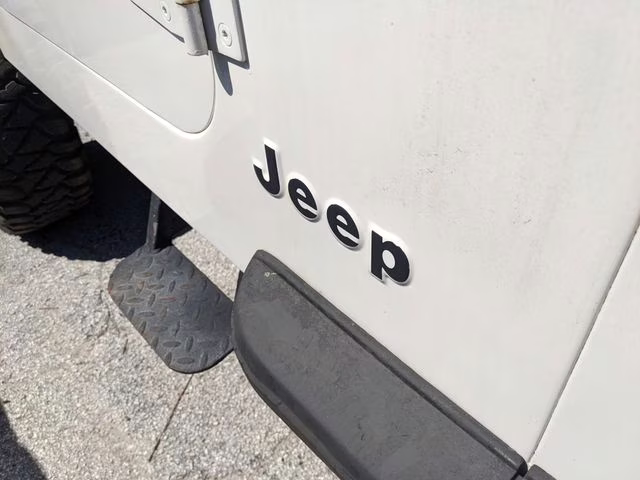 1988 White Jeep Wrangler S 4X4 SoftTop