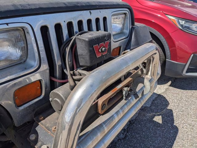 1992 Black Jeep Wrangler S 4X4 SUV