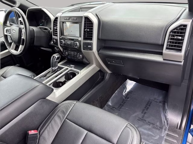 2018 Lightning Blue Ford F-150 Lariat 4X4 Truck