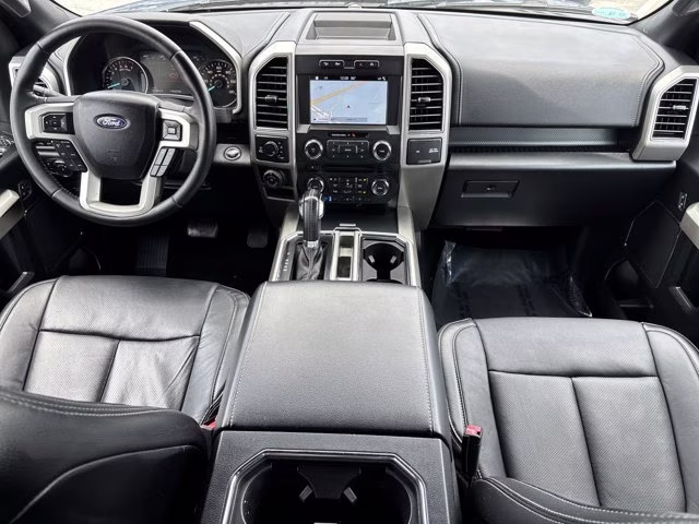2018 Lightning Blue Ford F-150 LARIAT 4X4 Truck