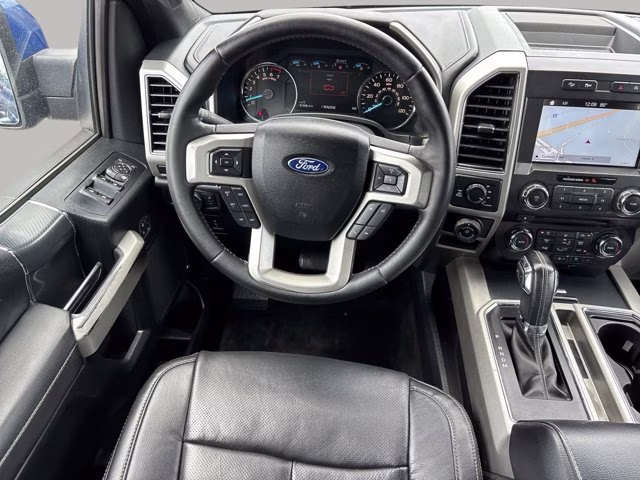 2018 Lightning Blue Ford F-150 Lariat 4X4 Truck