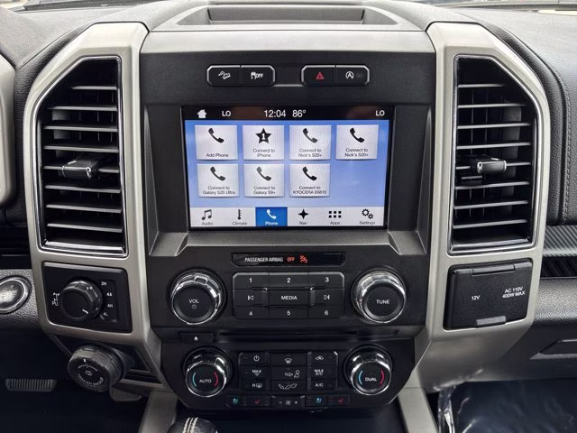 2018 Lightning Blue Ford F-150 LARIAT 4X4 Truck