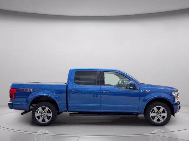 2018 Lightning Blue Ford F-150 Lariat 4X4 Truck