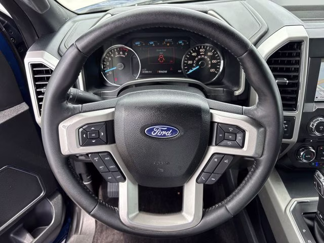 2018 Lightning Blue Ford F-150 LARIAT 4X4 Truck