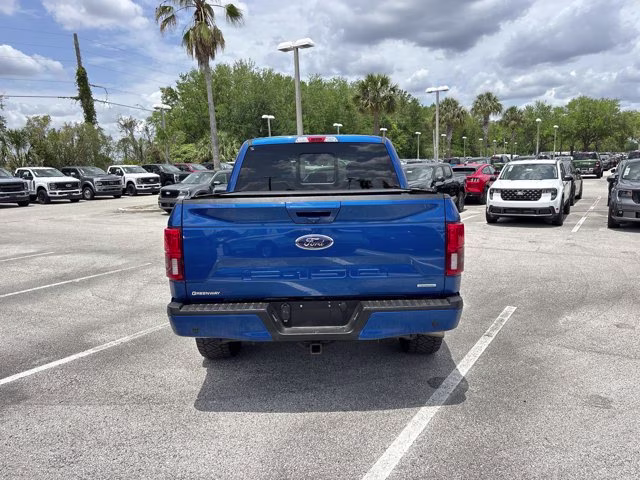2018 Lightning Blue Ford F-150 LARIAT 4X4 Truck