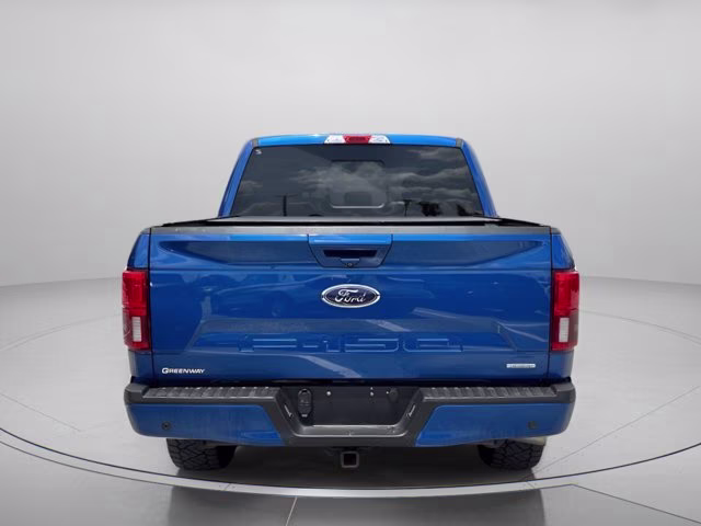 2018 Lightning Blue Ford F-150 Lariat 4X4 Truck