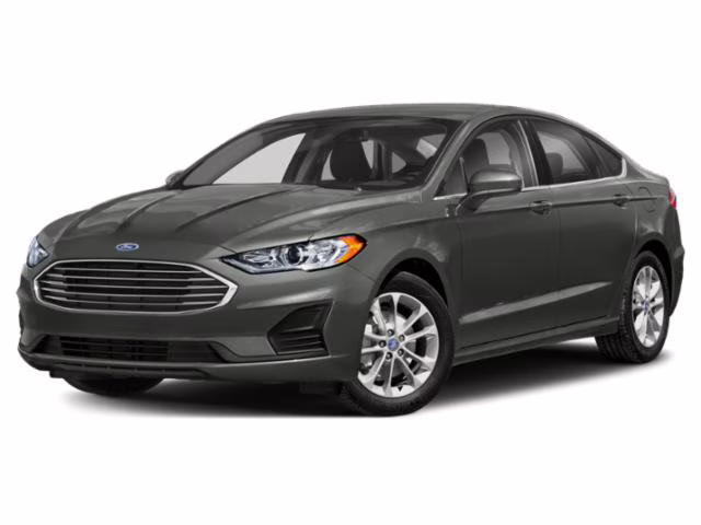 2020 Oxford White Ford Fusion SE FWD Sedan