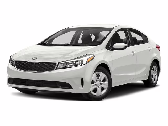2017 Clear White Kia Forte LX FWD Sedan