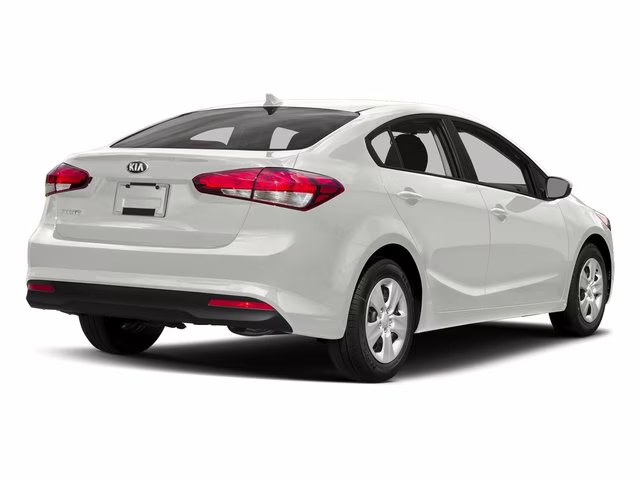 2017 Clear White Kia Forte LX FWD Sedan