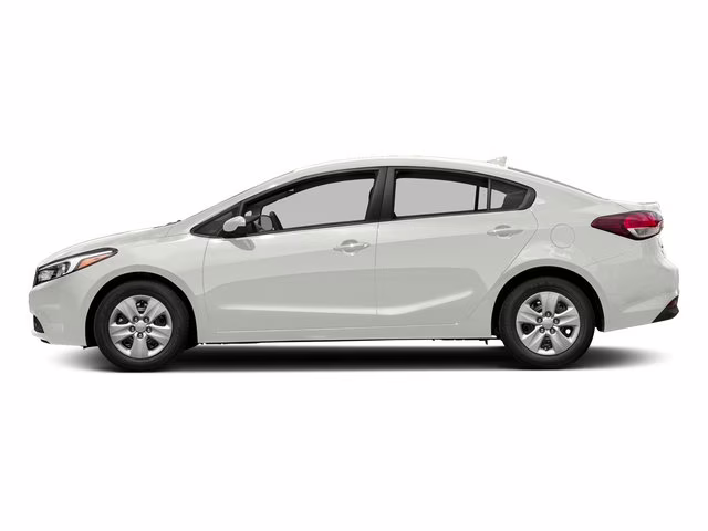 2017 Clear White Kia Forte LX FWD Sedan