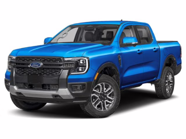2026 Velocity Blue Metallic Ford Ranger Lariat 4X4 Truck