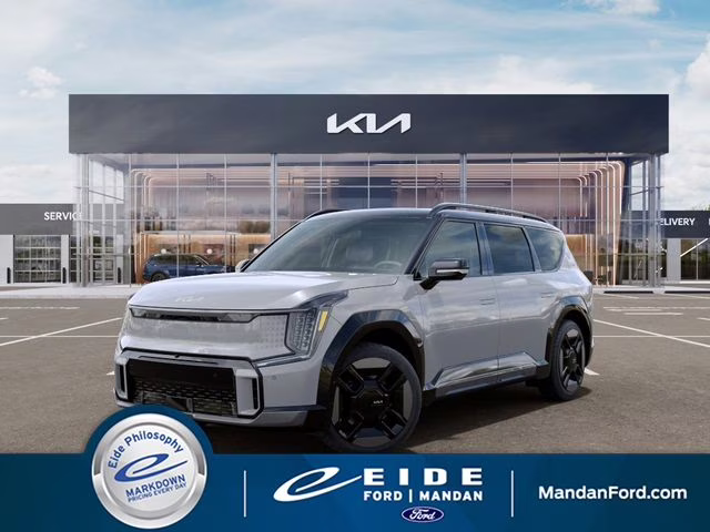 2026 Gray Kia EV9 GT-Line AWD SUV