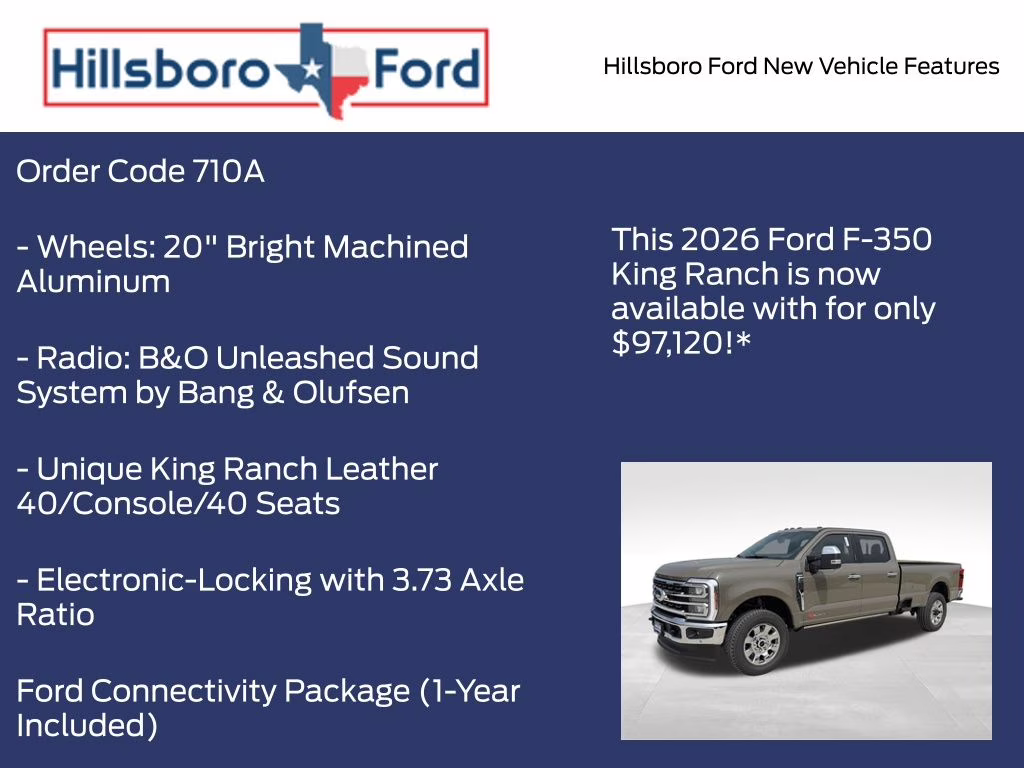 2026 Marsh Gray Ford Super Duty F-350 SRW King Ranch 4X4 Truck