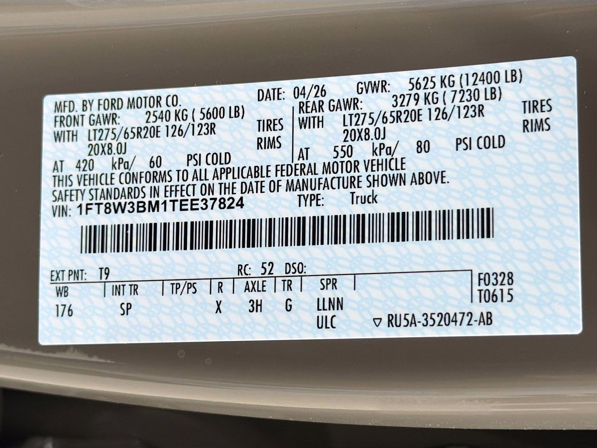 2026 Marsh Gray Ford Super Duty F-350 SRW King Ranch 4X4 Truck