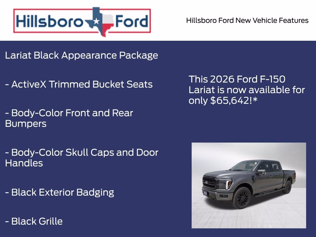 2026 Carbonized Gray Metallic Ford F-150 Lariat 4X4 Truck