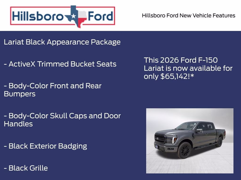 2026 Carbonized Gray Metallic Ford F-150 Lariat 4X4 Truck