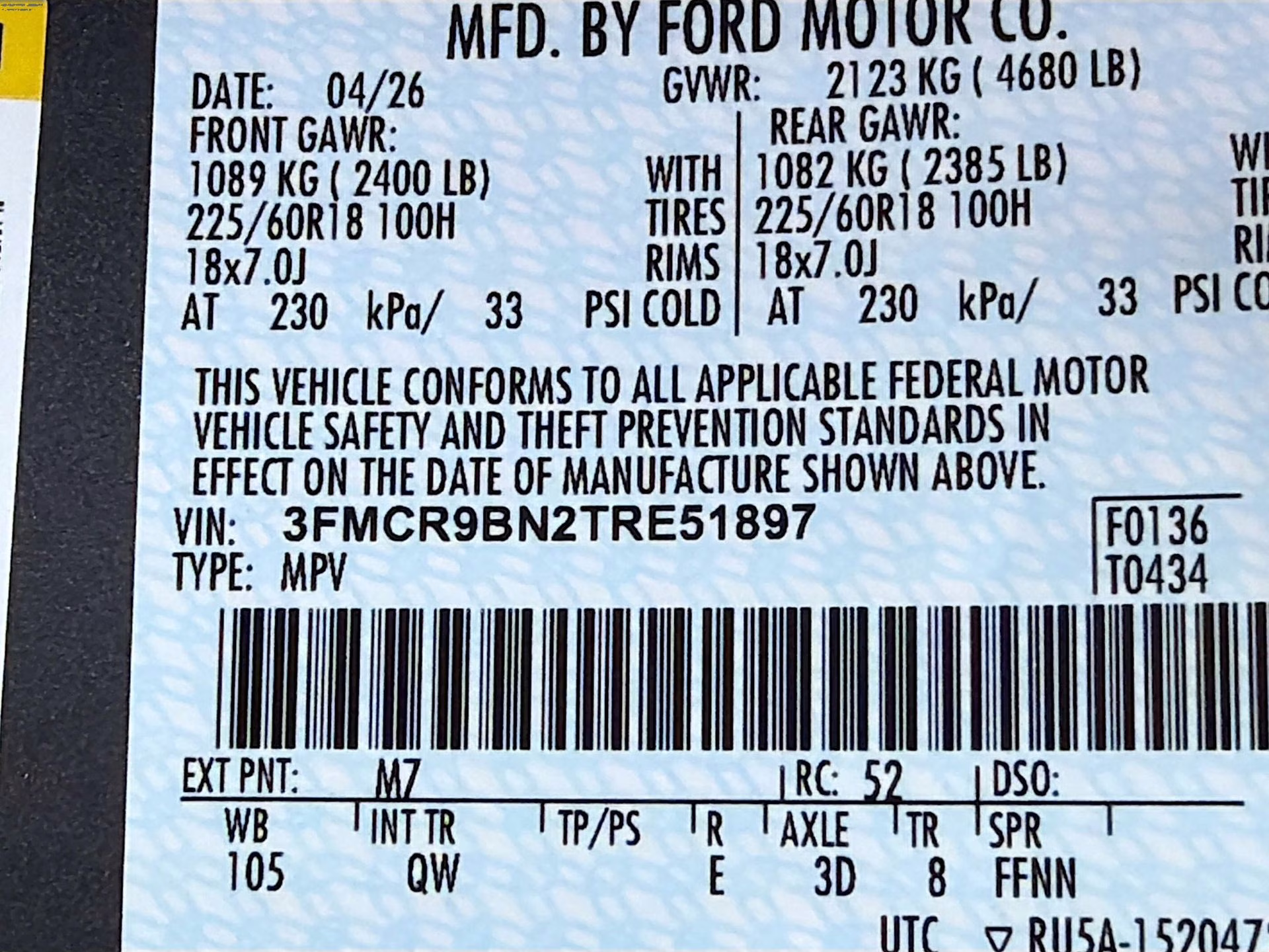 2026 Carbonized Gray Metallic Ford Bronco Sport Big Bend 4X4 SUV
