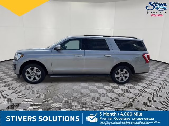 2021 Iconic Silver Metallic Ford Expedition Max XLT 4X4 SUV