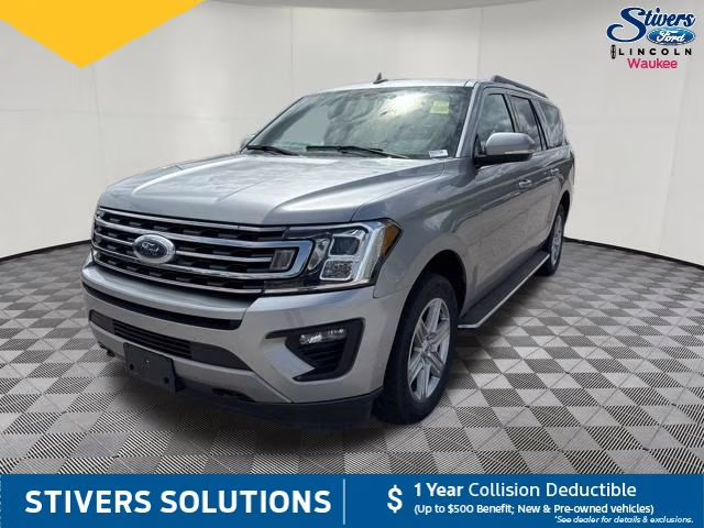 2021 Iconic Silver Metallic Ford Expedition Max XLT 4X4 SUV
