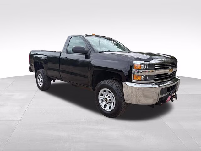 2015 Black Chevrolet Silverado 2500HD Work Truck 4X4 Truck