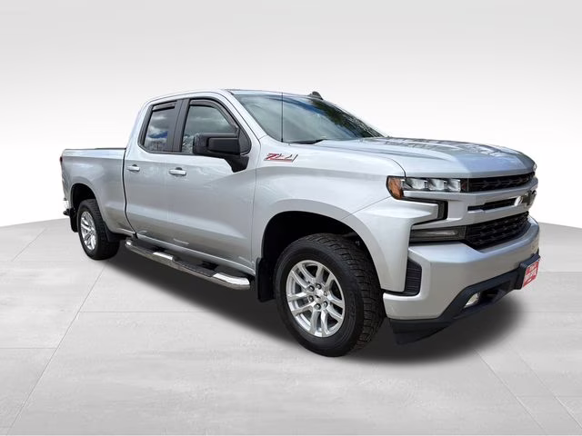 2021 Silver Ice Metallic Chevrolet Silverado 1500 RST 4X4 Truck