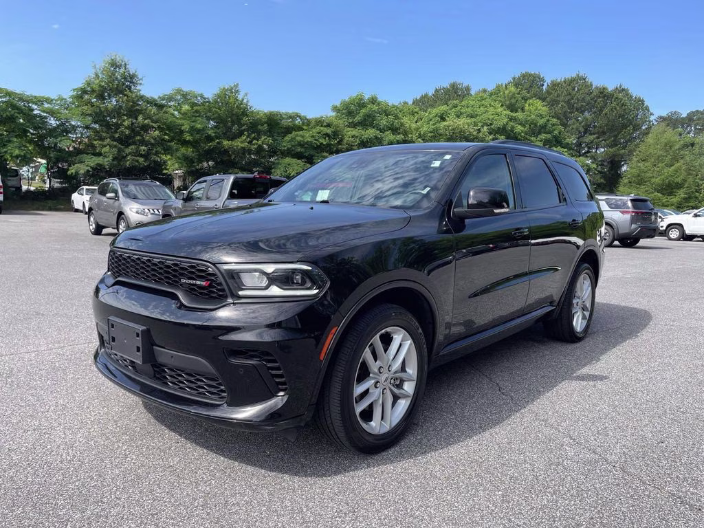 2025 DB Black Crystal Clearcoat Dodge Durango GT Plus AWD SUV