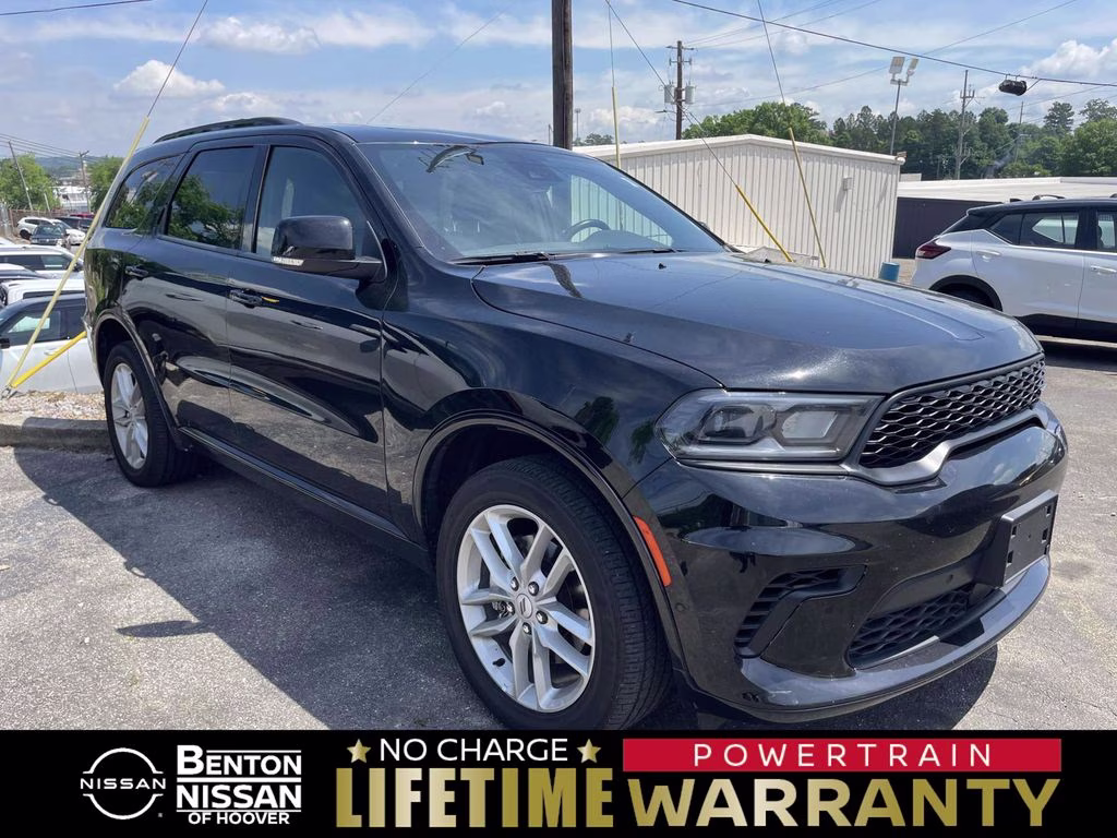 2025 DB Black Crystal Clearcoat Dodge Durango GT Plus AWD SUV