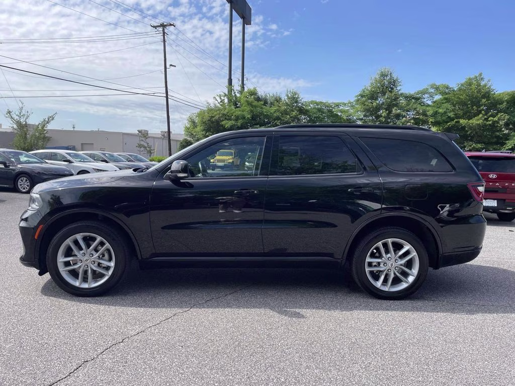2025 DB Black Crystal Clearcoat Dodge Durango GT Plus AWD SUV