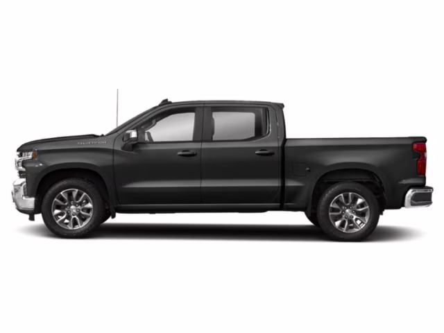 2021 Shadow Gray Metallic Chevrolet Silverado 1500 LT 4X4 Truck