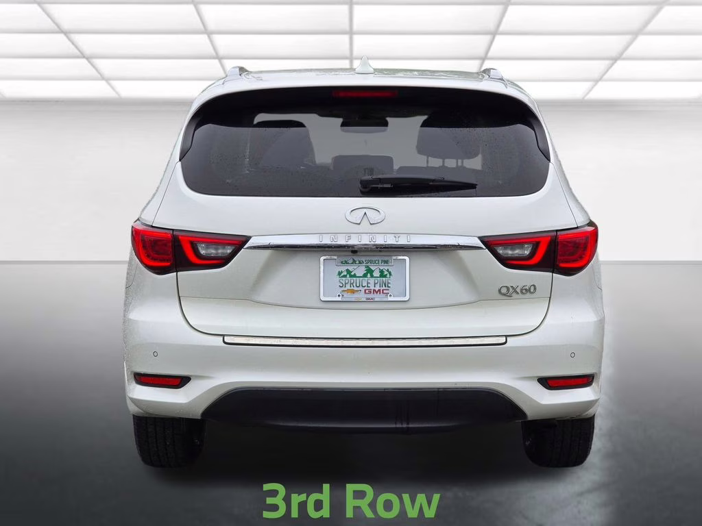 2019 Majestic White INFINITI QX60 LUXE AWD SUV