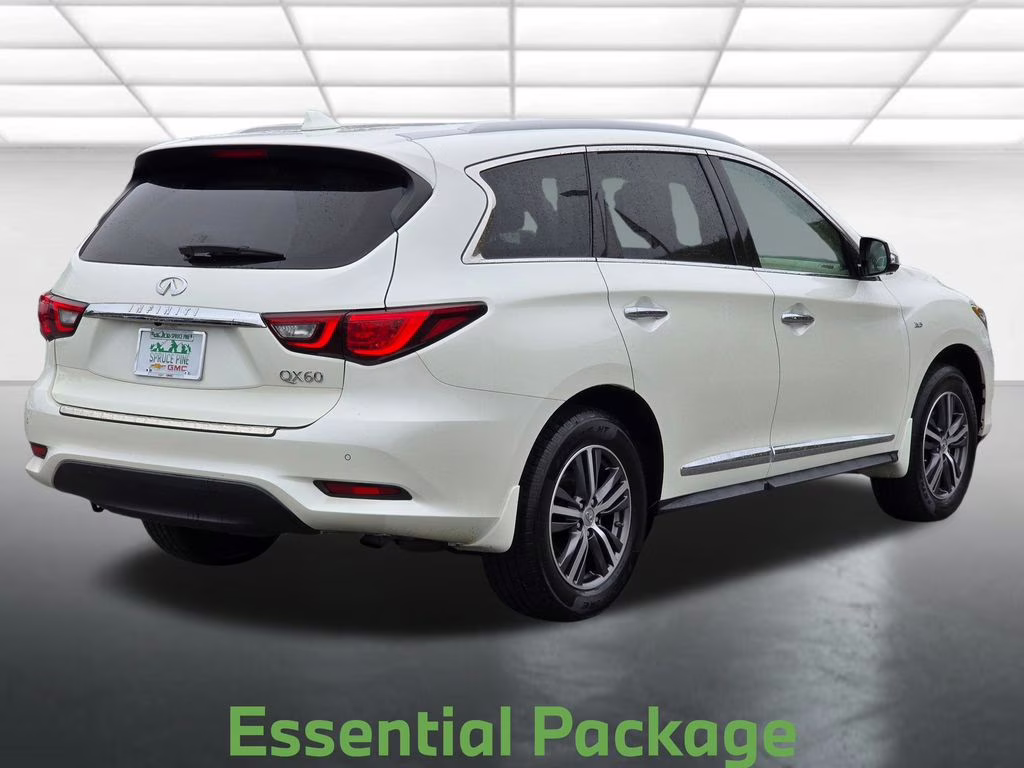 2019 Majestic White INFINITI QX60 LUXE AWD SUV