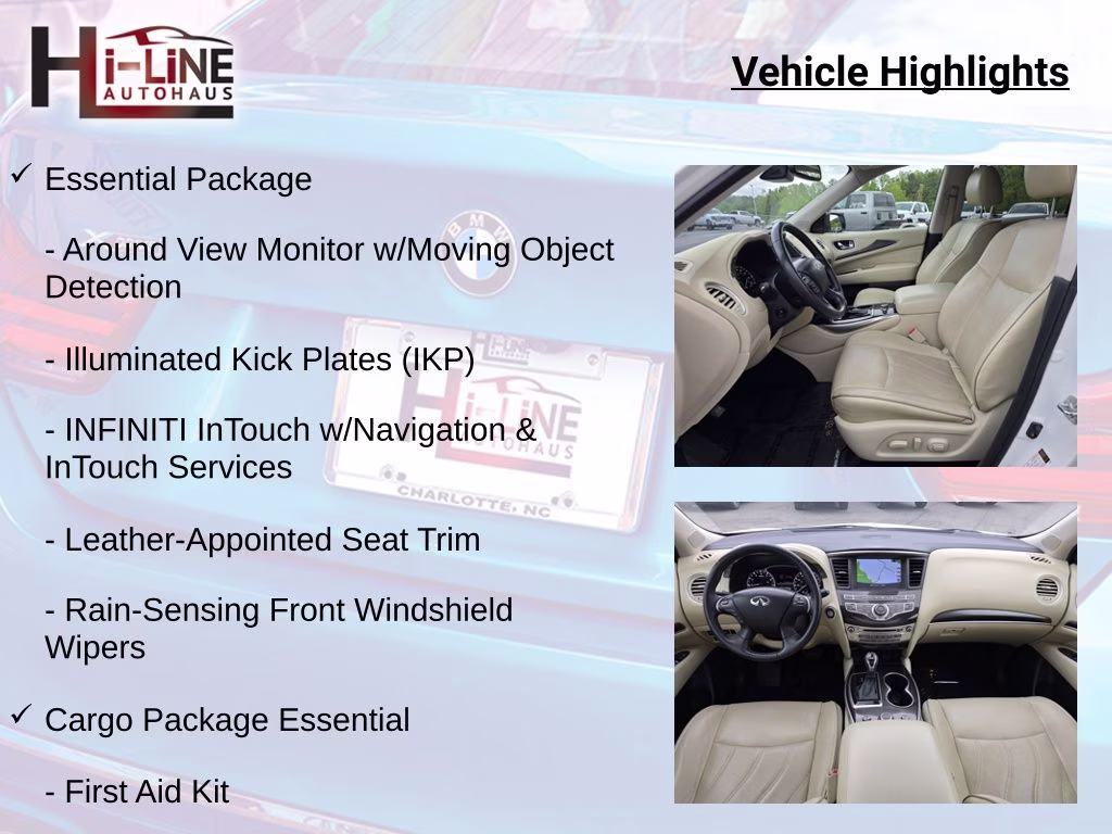 2019 Majestic White INFINITI QX60 LUXE AWD SUV