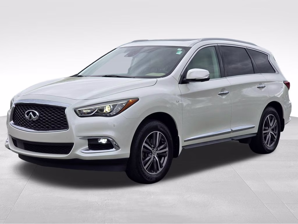 2019 Majestic White INFINITI QX60 LUXE AWD SUV
