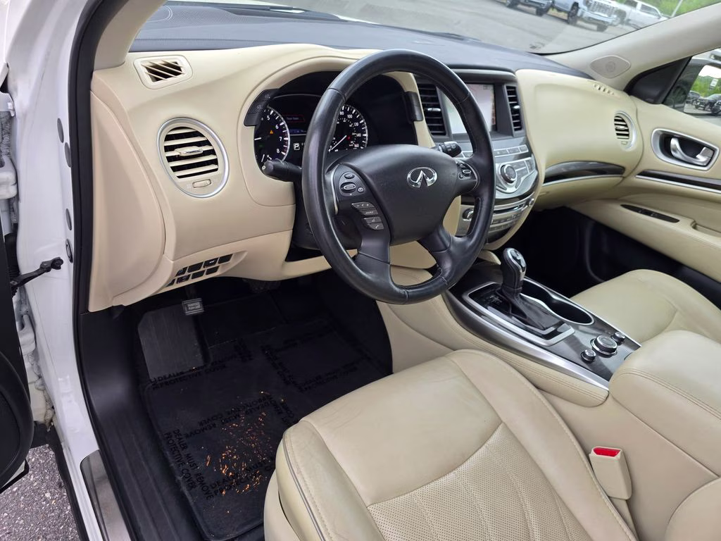 2019 Majestic White INFINITI QX60 LUXE AWD SUV